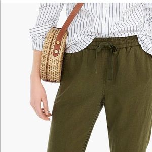 J. Crew Point Sur Seaside pant. Cotton twill.